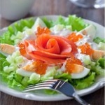 Рецепт салата с горбушей