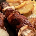Шашлык из печени