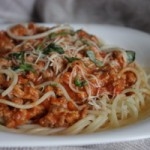 Макароны под соусом